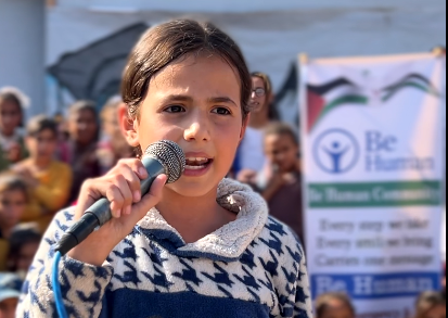 Girl tells her memories by song 