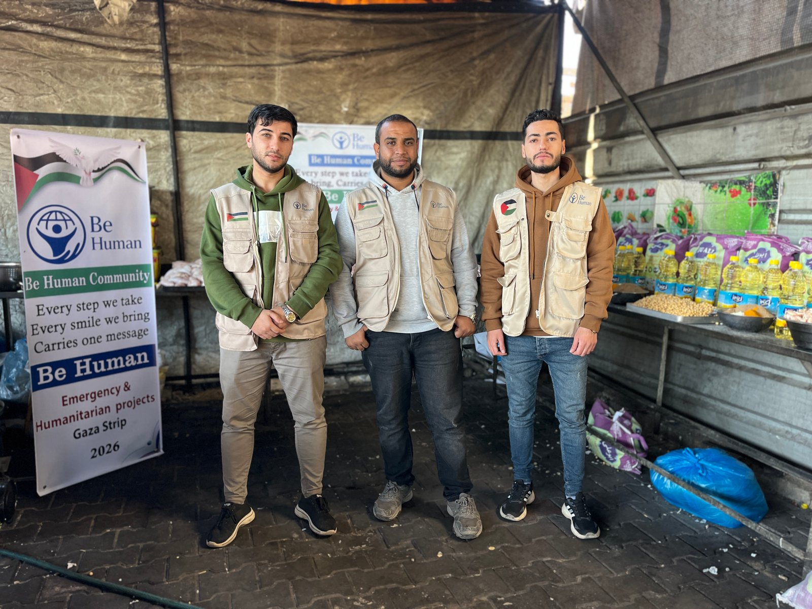 Hot Meals Distribution Project (Rice & Chicken) – Gaza image 1