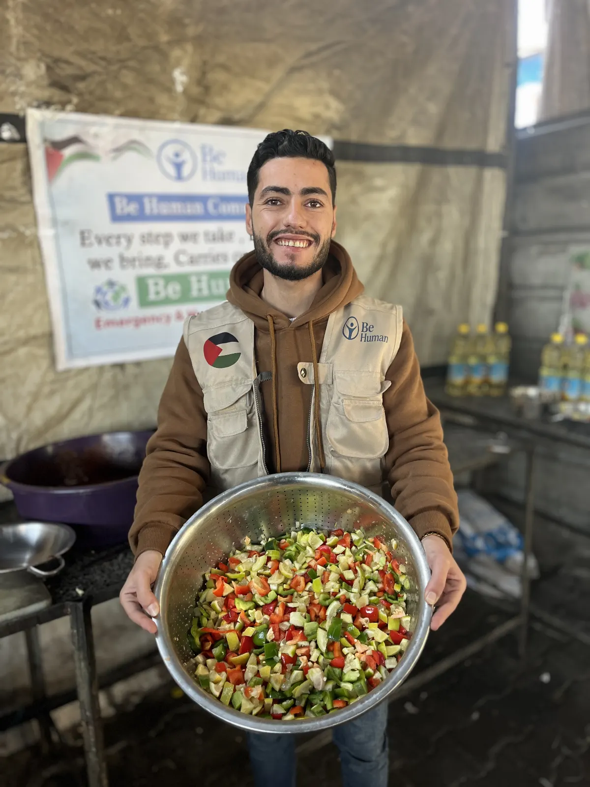 Hot Meals Distribution Project (Rice & Chicken) – Gaza image 3