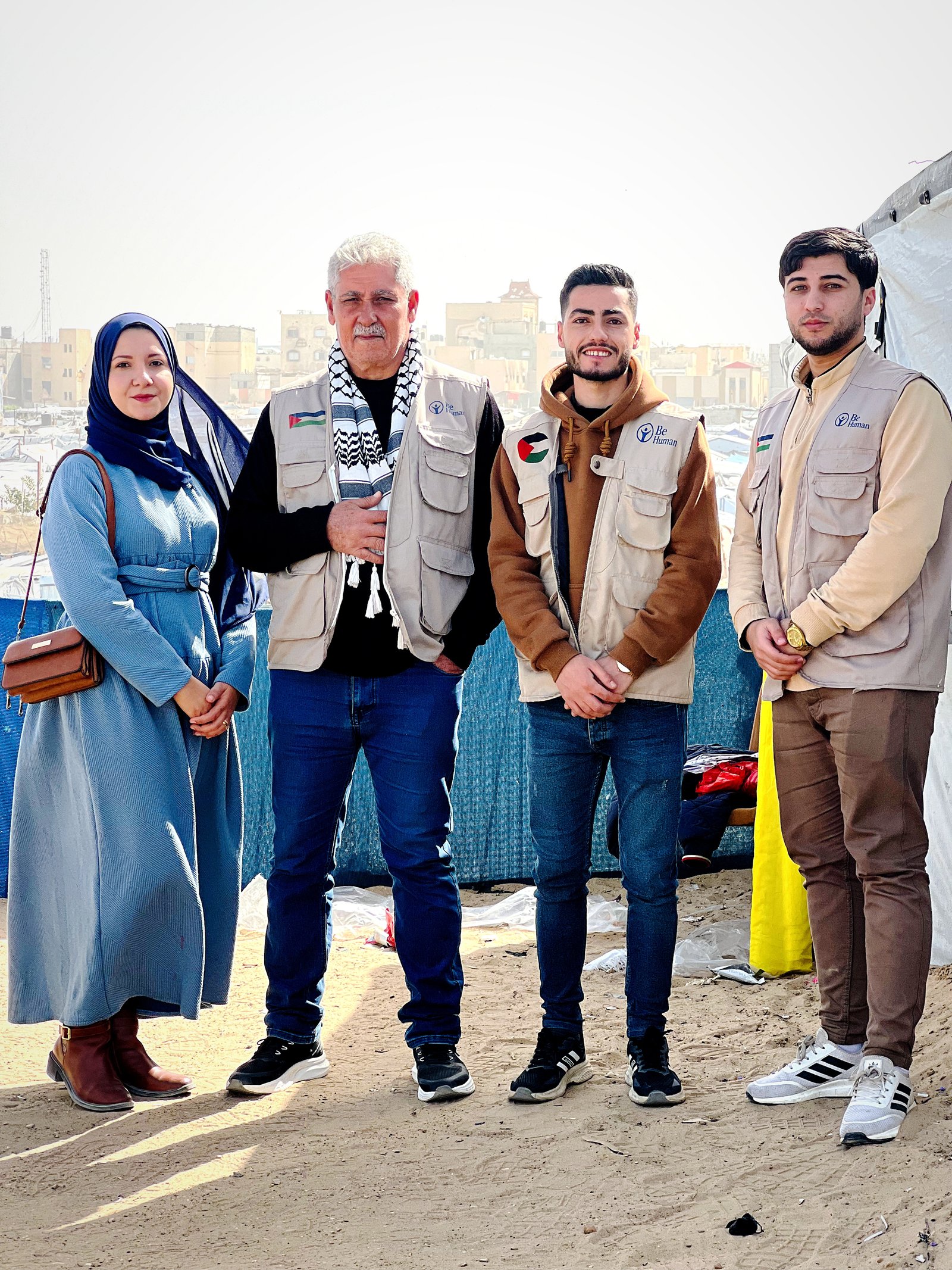Distribution Egg and Fresh Milk for Displaced Families in Khan Younis Camps image 1