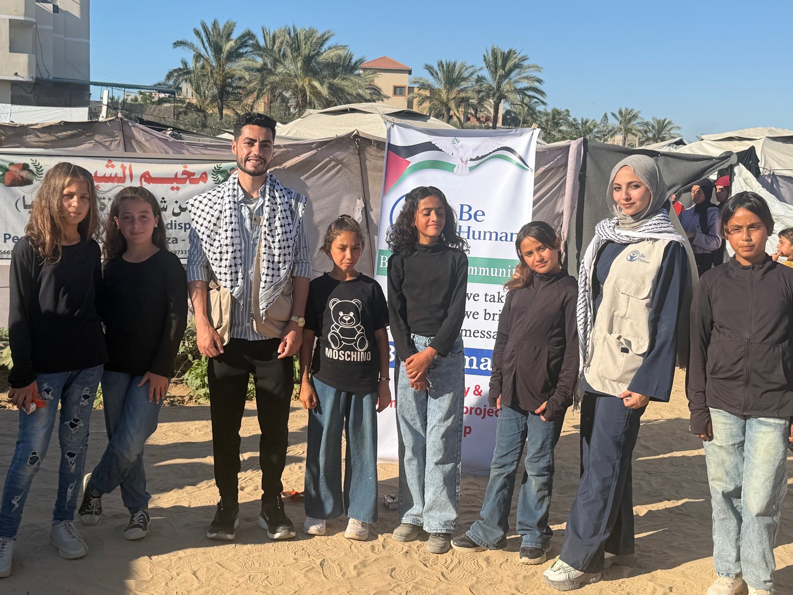 Children’s Haircut and Entertainment Project for Displaced Children on Eid Al-Adha image 3