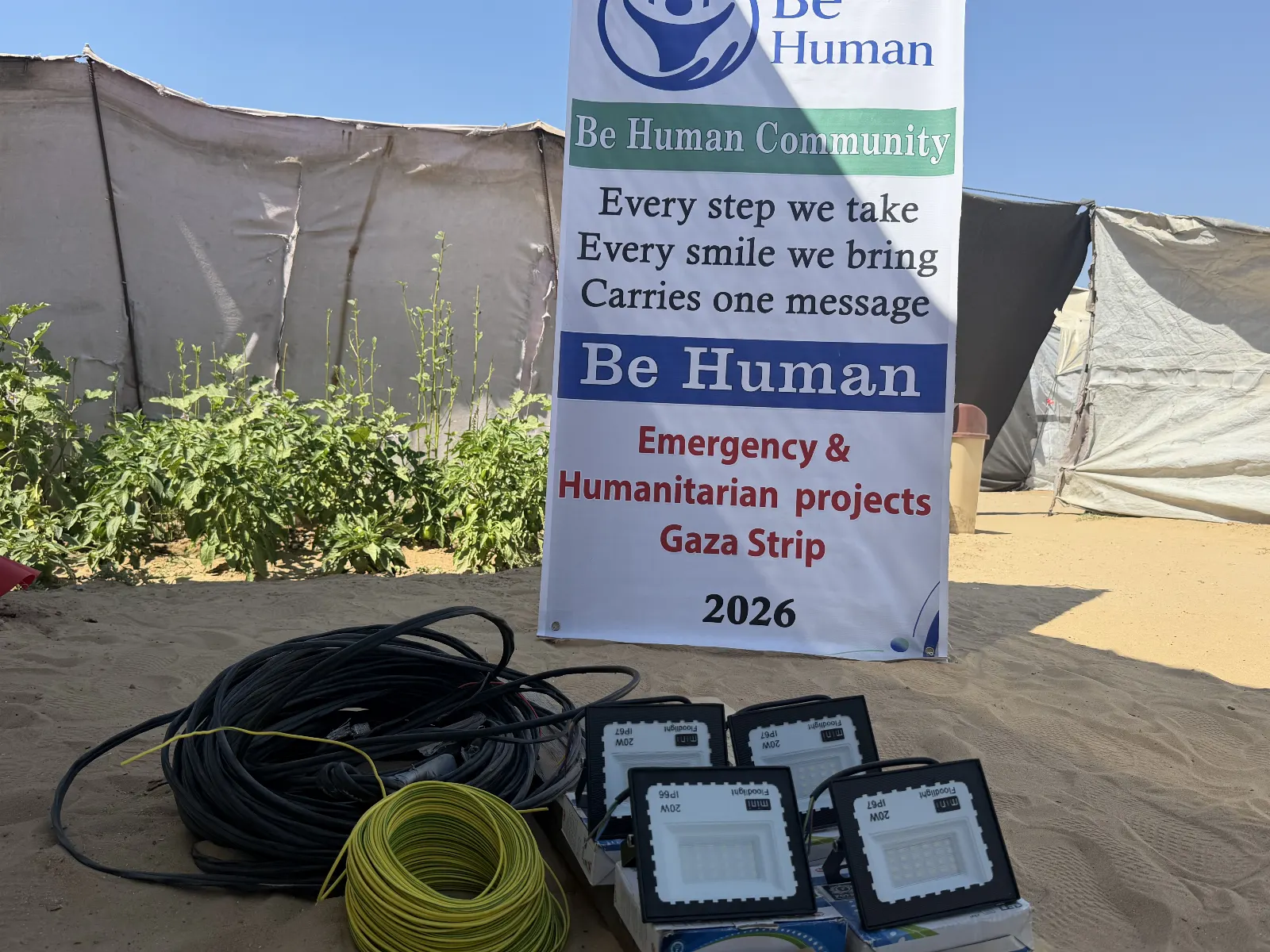 Lighting and Internet Connectivity Campaign for Displacement Camps image 2