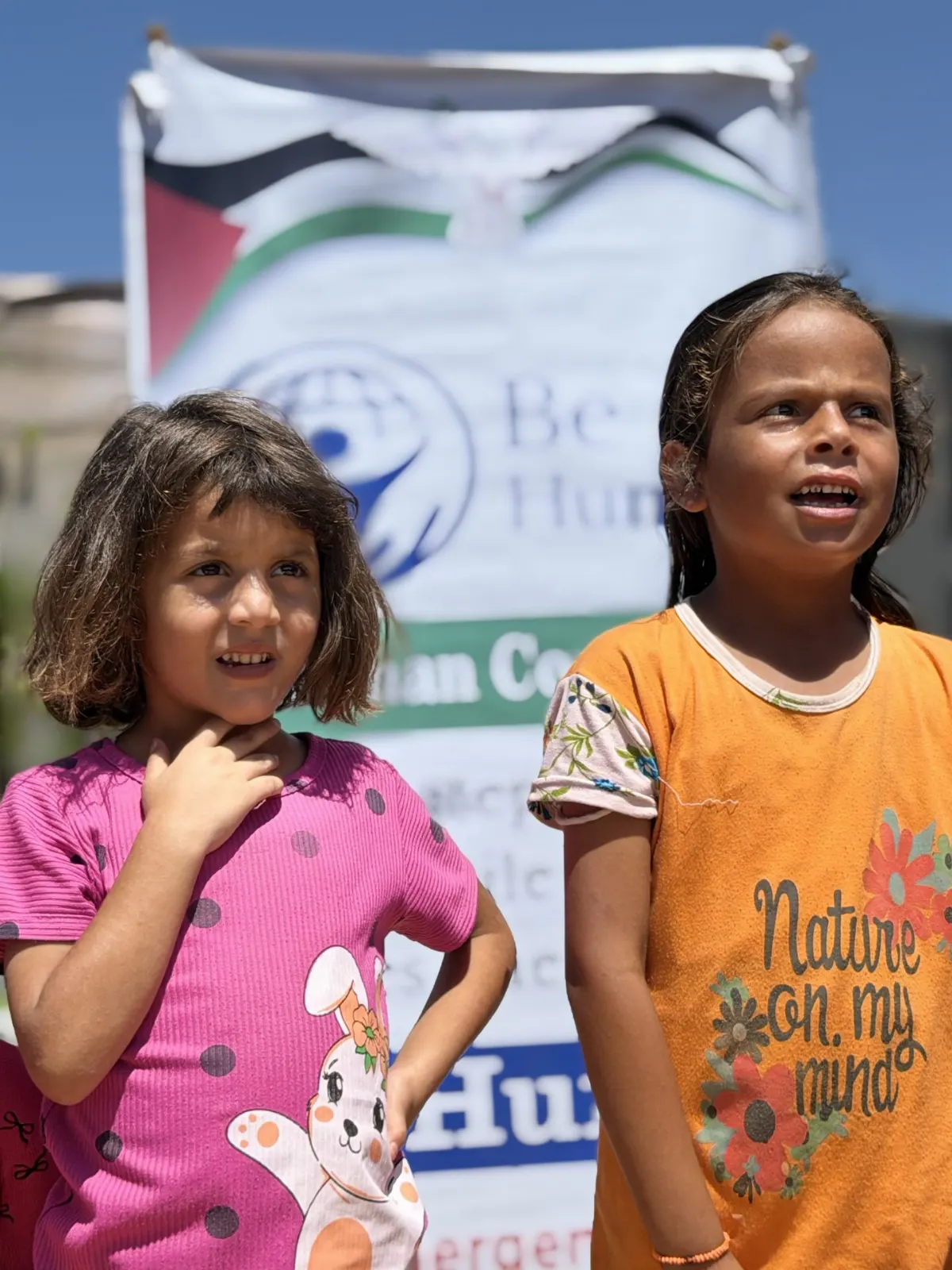 Distributing Water to Displacement Camps image 5