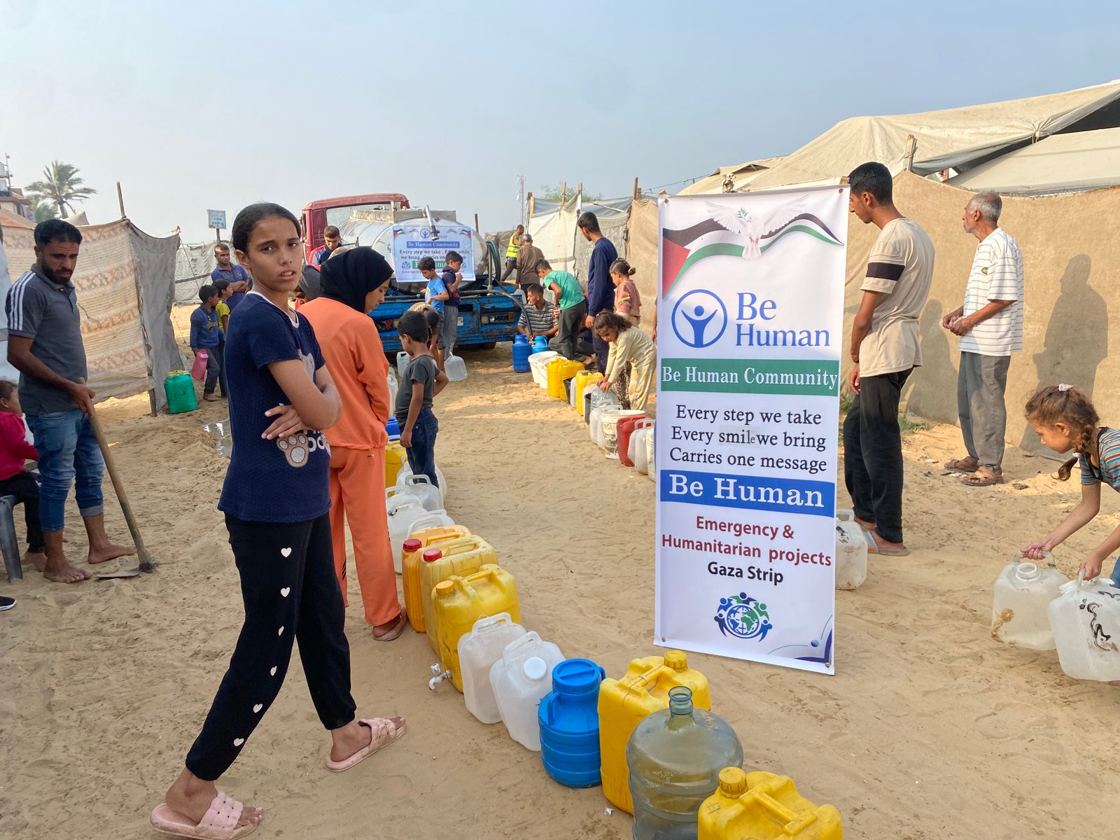 Distribution of Drinking Water - Khan Younis image 4