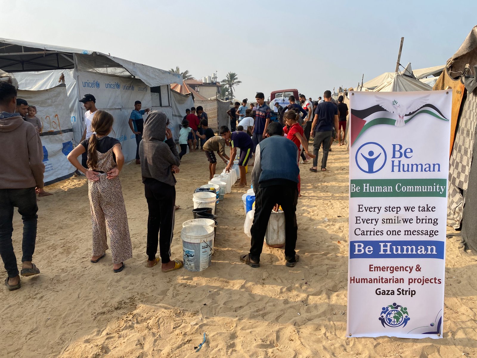 Distribution of Drinking Water - Khan Younis image 6