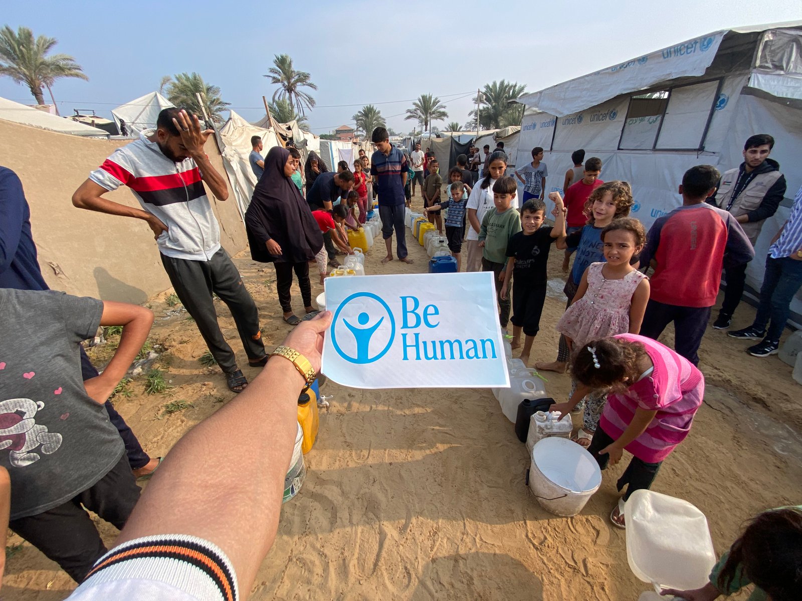 Distribution of Drinking Water - Khan Younis image 7