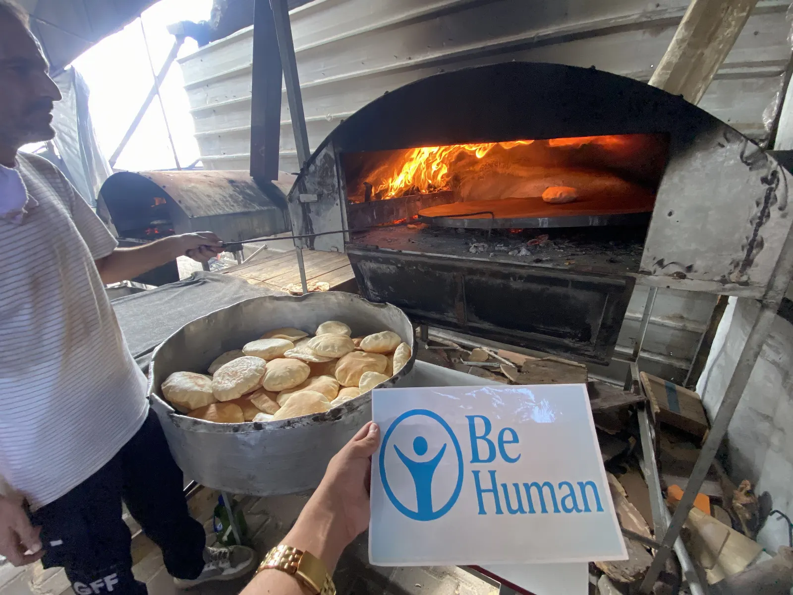 Distribution of Bread for Displaced Families in Khan Younis image 1