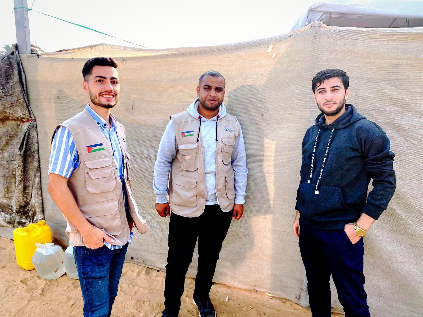 Covers for Displaced Families’ Tents in Gaza image 1