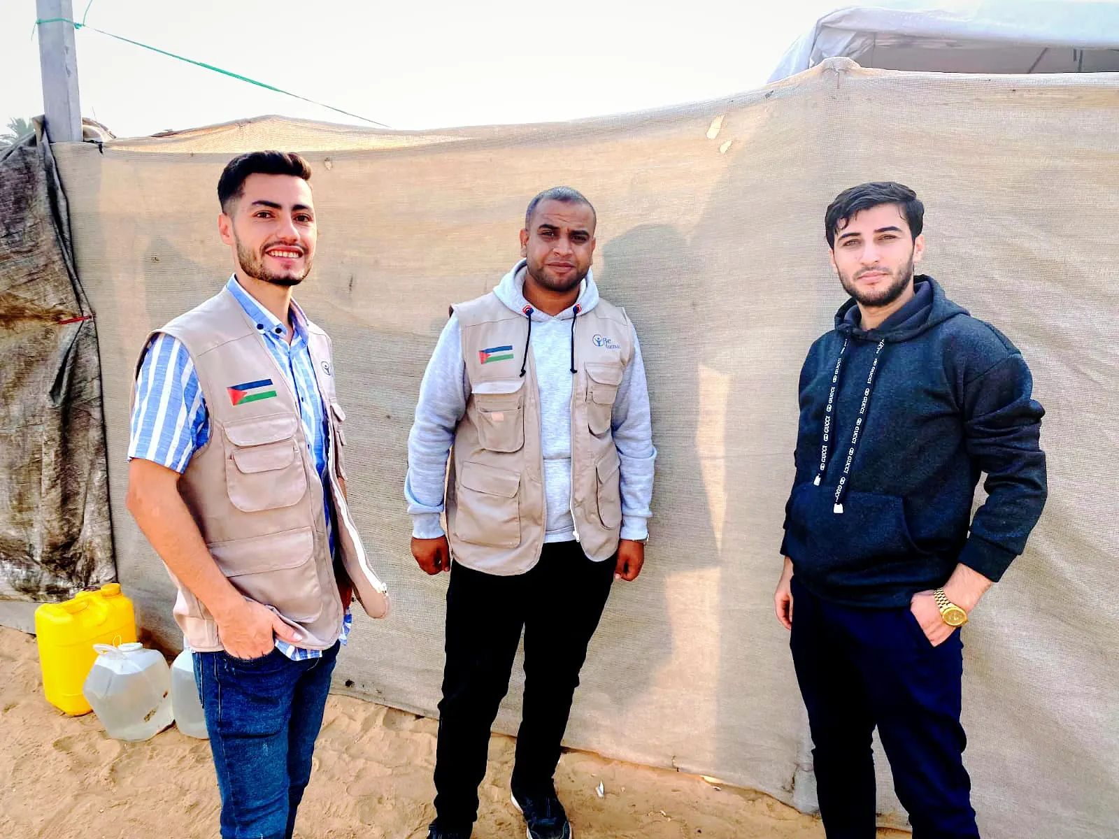 Covers for Displaced Families’ Tents in Gaza image 1