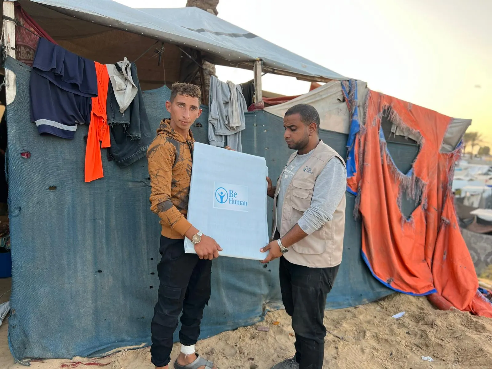 Covers for Displaced Families’ Tents in Gaza image 2