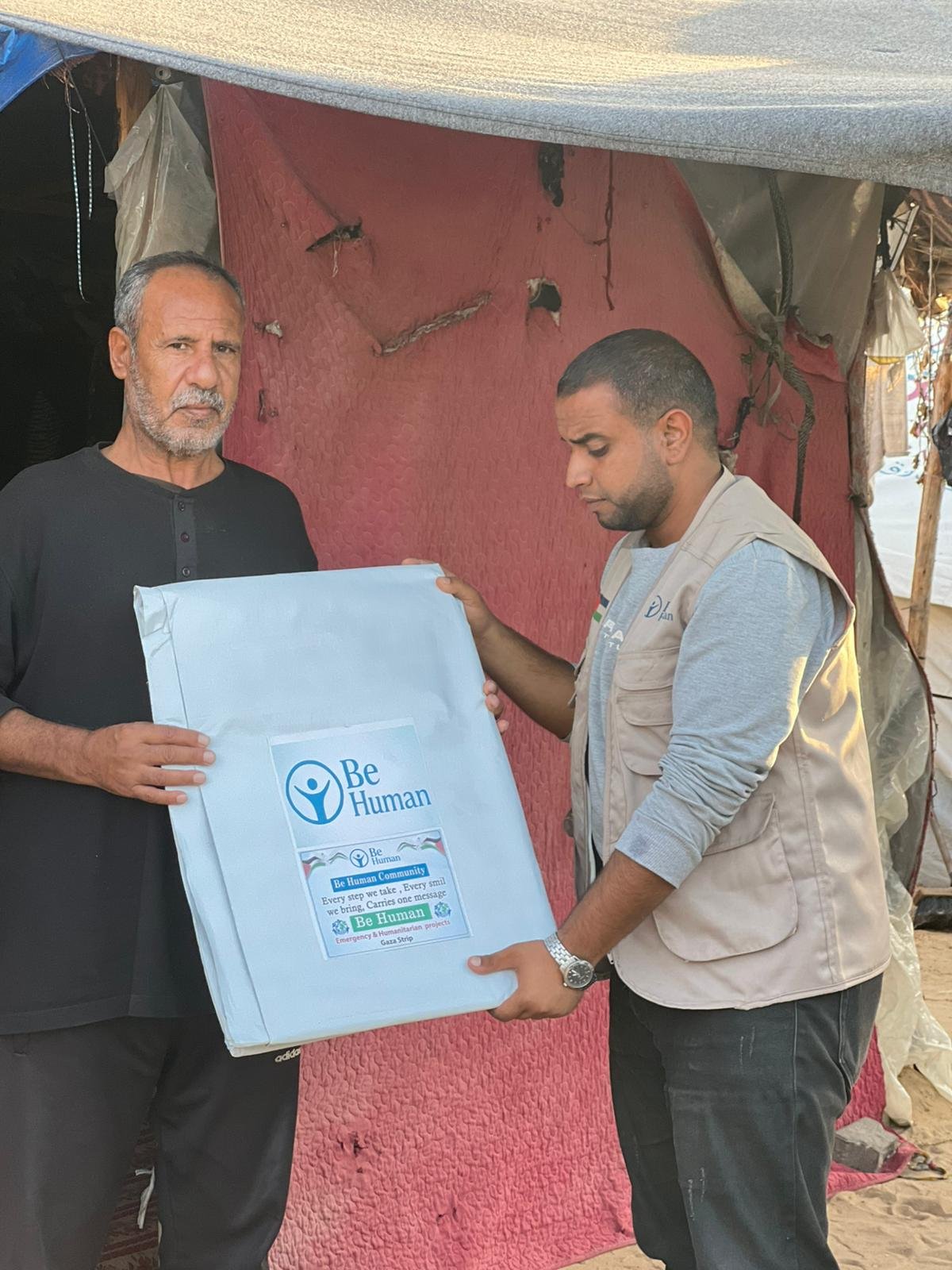 Covers for Displaced Families’ Tents in Gaza image 3